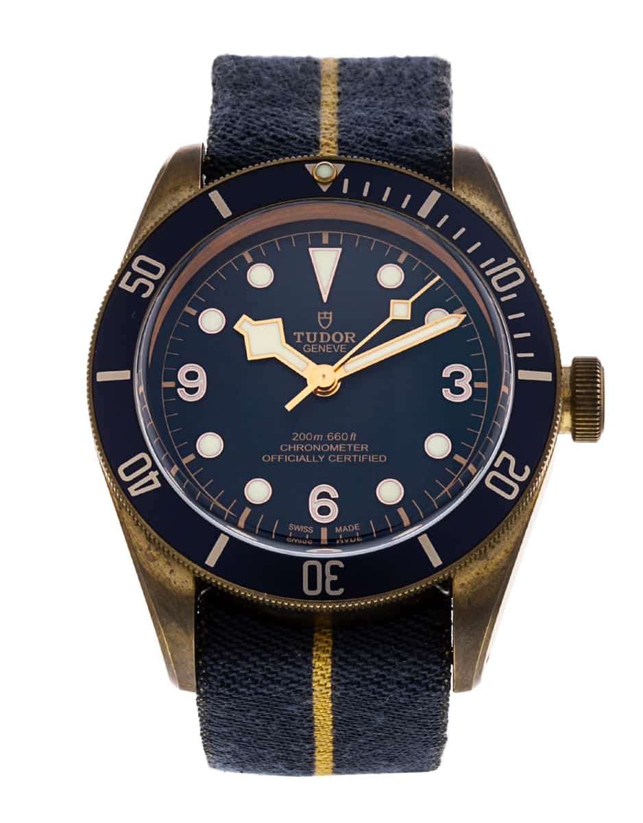 Tudor heritage black bay watch deals
